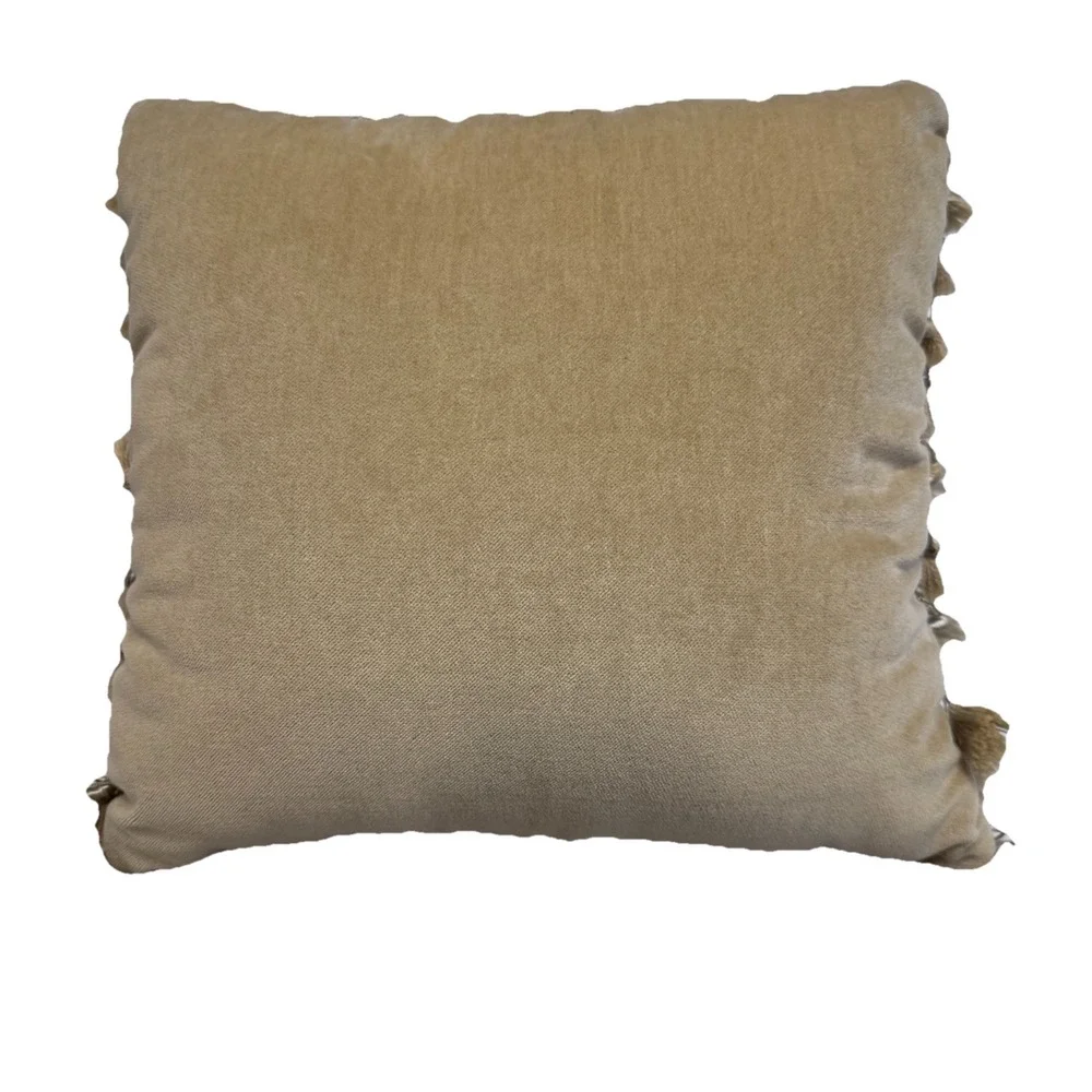 French‎ Country Pillow Velvet Back 12